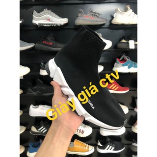 Giày thể thao BLG đen cổ chun