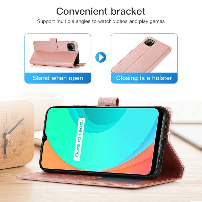 Bao da điện thoại nắp lật ngăn đựng thẻ Samsung A20s A10s A01 M51 M31 M30s M21 M30 M20 M11 M10 A11 A6 A7 A8 A9 Plus | BigBuy360 - bigbuy360.vn