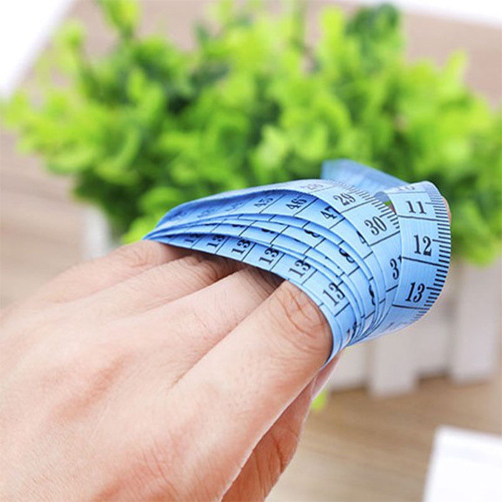 Bộ 2 Thước Dây Đo Vải Mềm Phẳng Nhiều Màu Tiện Dụng