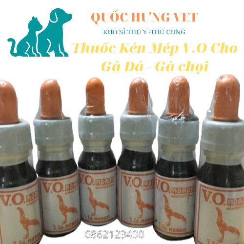 Kén mép, rách mép cho gà chọi tốt nhất Thái Lan V.O- QUỐC HƯNG VET