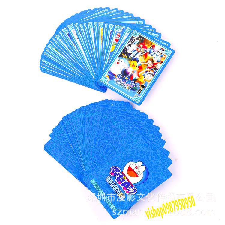 Bộ THẺ BÀI Doremon loại tốt