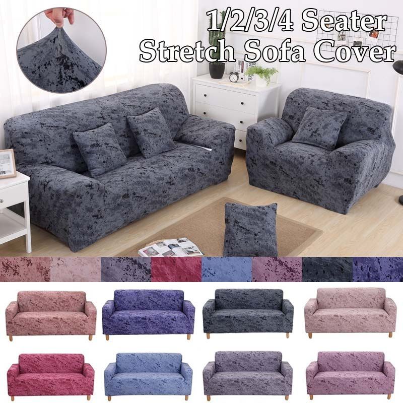 Vỏ Bọc Ghế Sofa Co Giãn Nhiều Kích Cỡ Có Thể Giặt Lại Tiện Dụng