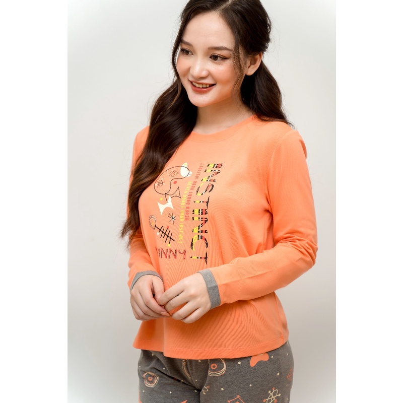 [CHÍNH HÃNG] Bộ đồ mặc nhà cotton cao cấp Winny đẹp, dễ thương - SET thu đông quần dài áo dài tay trẻ trung | BigBuy360 - bigbuy360.vn