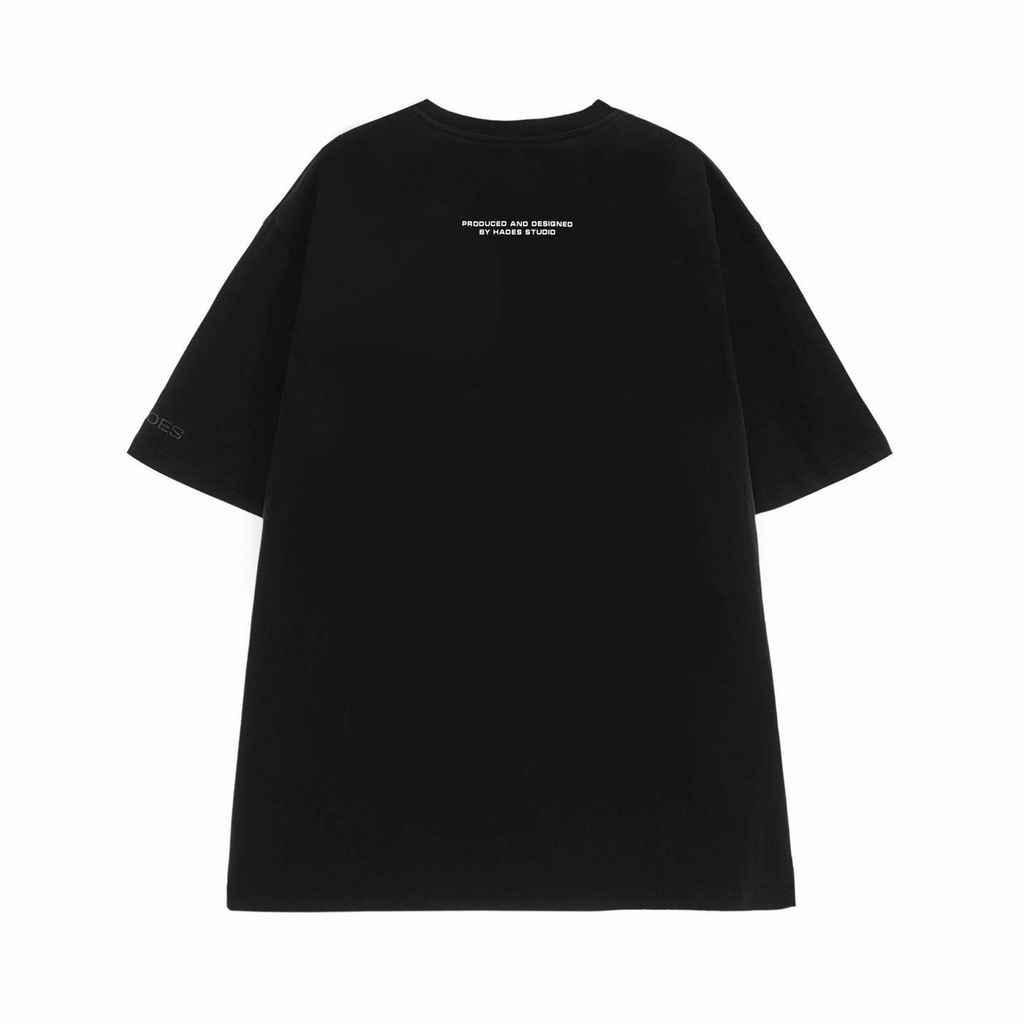 Áo Thun Local Brand Hades Đen Đỏ Nam Nữ Tay Lỡ Oversize Unisex Full Mạc