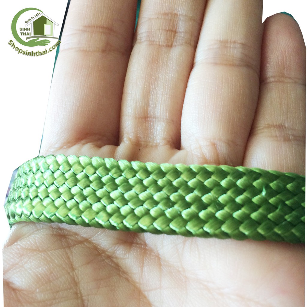 Dây Dù Giăng Võng, Cột Đồ - Dây Dù Loại Xanh bóng [1 mét ]