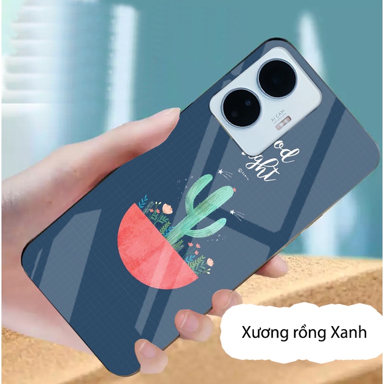 Ốp Lưng VIVO Y02S, Y55 2022,Y16, Y22, Y22S, T1 5G mặt kính gương bóng