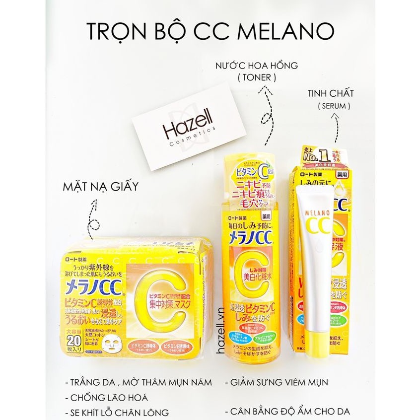 XỊT KHOÁNG CC Melano Rohto Whitening Mist 100ml Nhật Bản | BigBuy360 - bigbuy360.vn