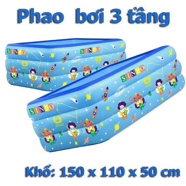 HỒ BƠI PHAO CHO BÉ 1M5 [SỈ INBOX]