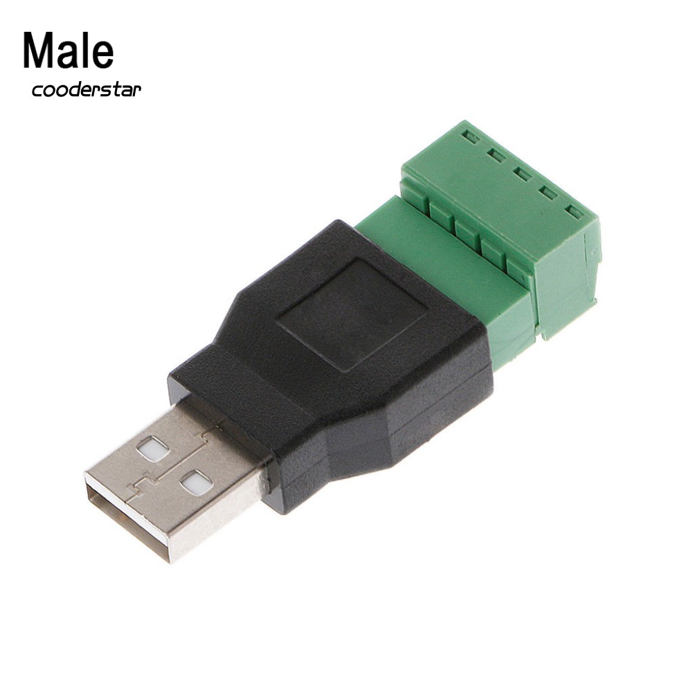 Đầu Nối Usb 2.0 Type A Cái / Male Sang 5p