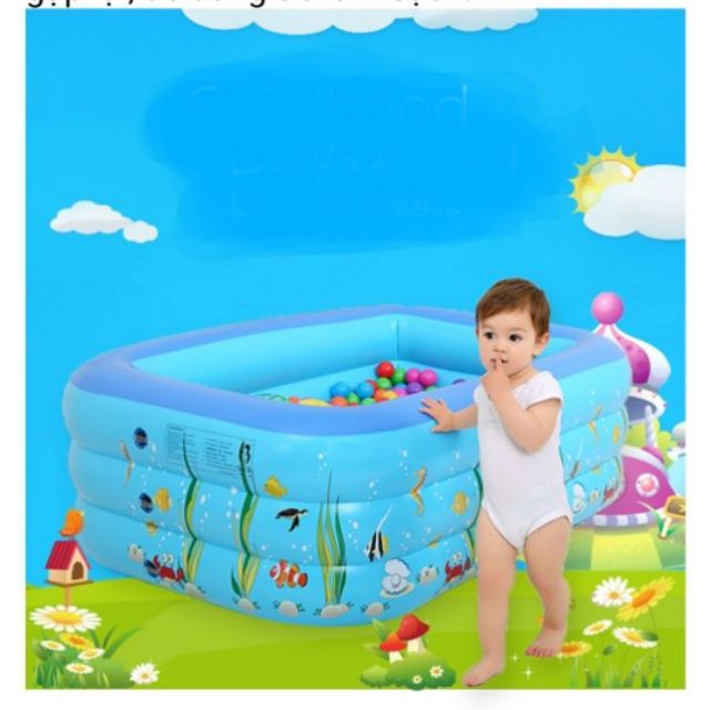 (HÀNG ĐẸP) Bể bơi phao 2 tầng, 3 tầng đủ kích thước