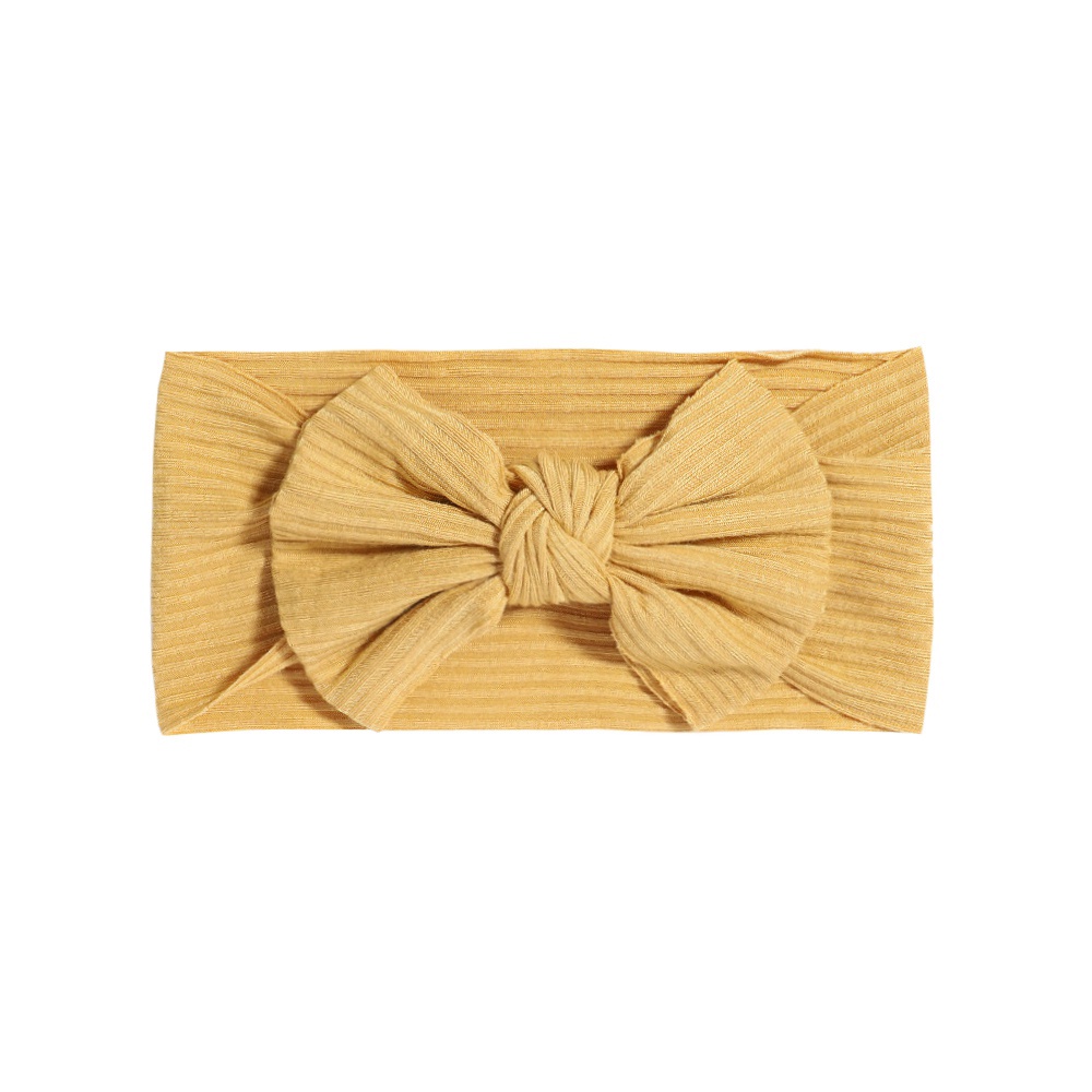 Băng đô bé gái KIDSBOWS 6 inch thắt nơ màu trơn xinh xắn đáng yêu