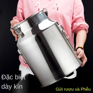 thùng đựng dầu inox siêu dày, rượu, kín, vận chuyển sữa, rượu ăn, lên men, trà