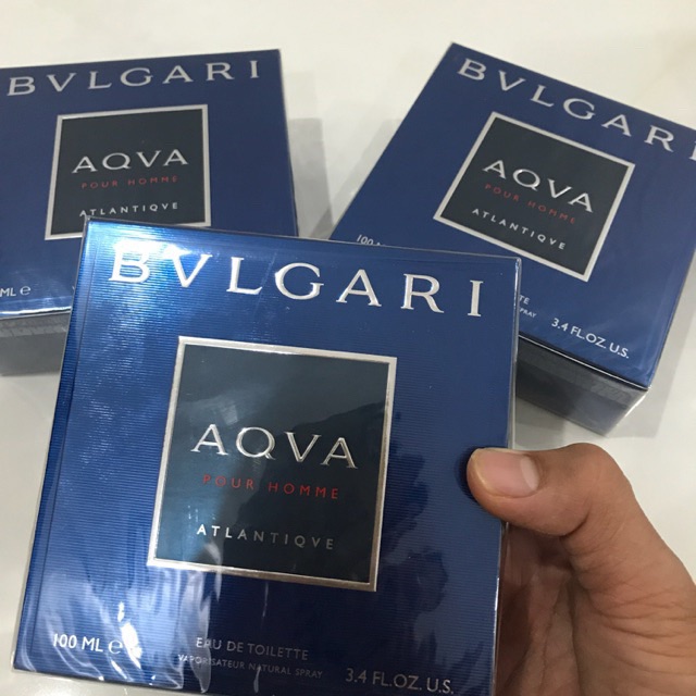 [Mã COSSALE27 giảm 80K đơn 1000K] Nước hoa bvlgari pour homme atlantiqve 100ml full seal (như hình) | BigBuy360 - bigbuy360.vn