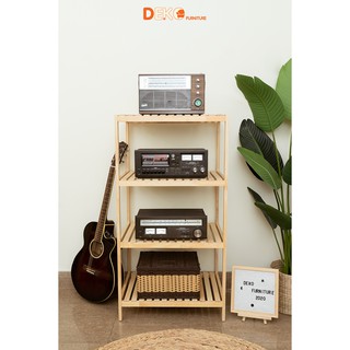 Kệ Đa Năng 4 Tầng Gỗ DEKO