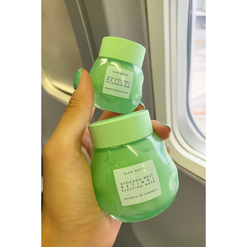 Glow Recipe - Mặt Nạ Dưỡng Đêm Dành Cho Mắt Glow Recipe Avocado Melt Retinol Eye Cream 15ml