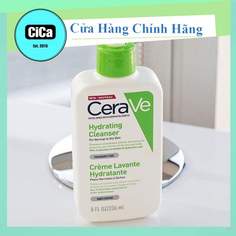 SỮA RỬA MẶT CERAVE FOAMING FACIAL CLEANSER 473ml và 236ml