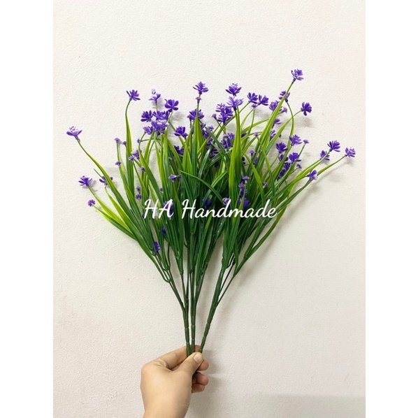 Cụm cỏ trang trí cắm điểm trang trí nhà cửa,chậu lọ hoa handmade