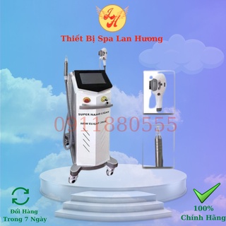 Máy 2in1 triệt lông + laser Supper Nano Light