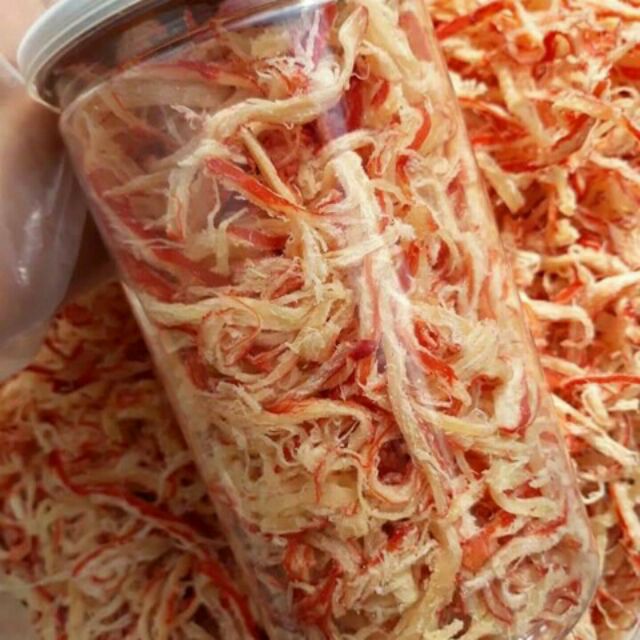 300gr Mực xé sợi hấp nước dừa
