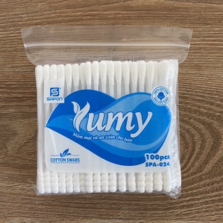 Tăm bông vệ sinh cao cấp yumy