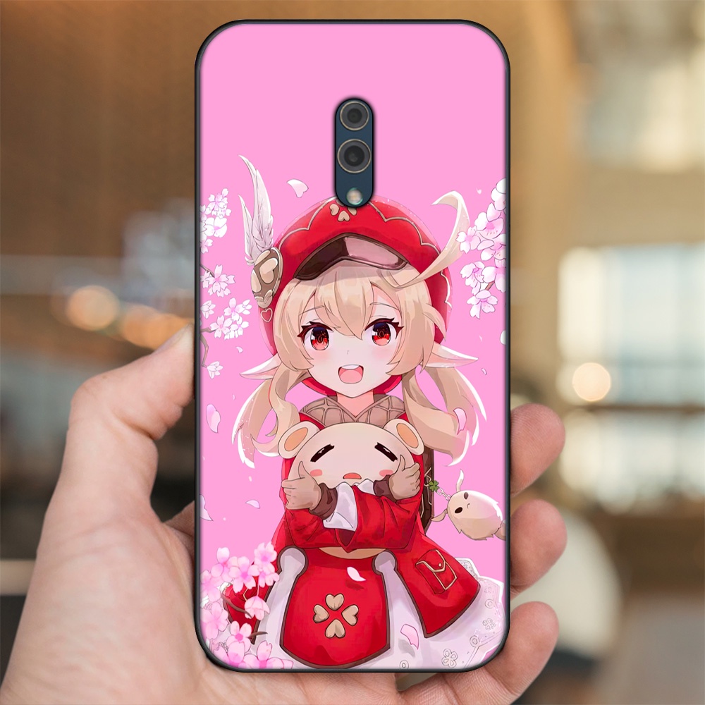 Ốp lưng Oppo K3 viền đen in hình Klee Genshin Impact