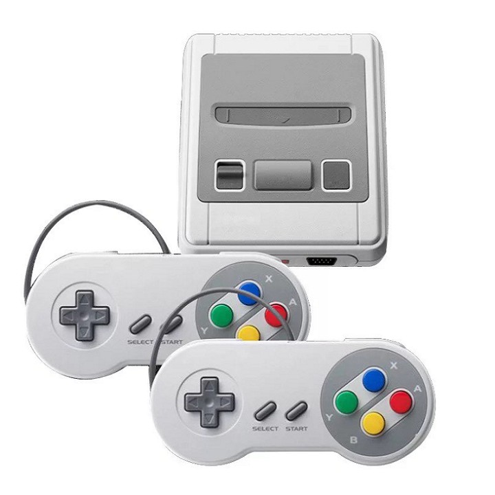 Máy Chơi Game, Super Nes Classic Ti Vi Phiên Bản Máy SNES Mini SFC Retro Tích Hợp 620 Trò 2020