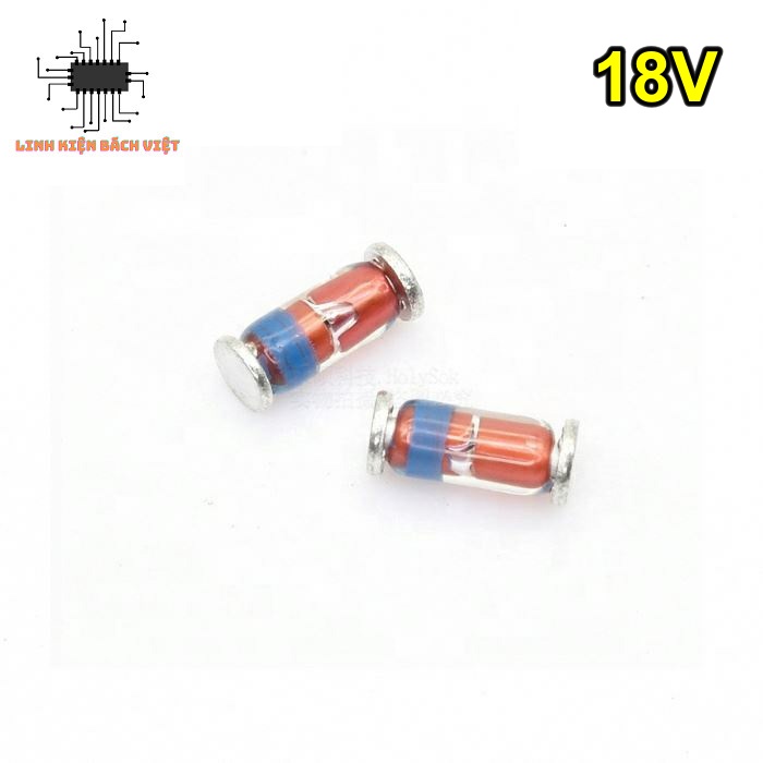 Diode Zener SMD 1W 18V ZM4746A LL41 (10c)