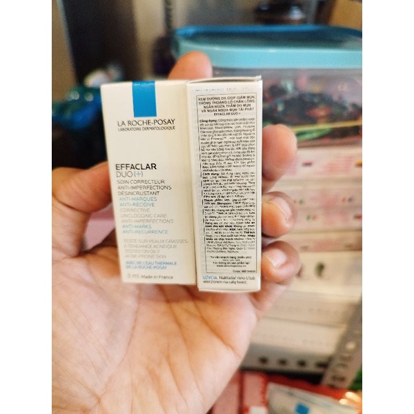 Kem chấm mụn La Roche Posay EFFACLAR DUO (+) 7.5ml