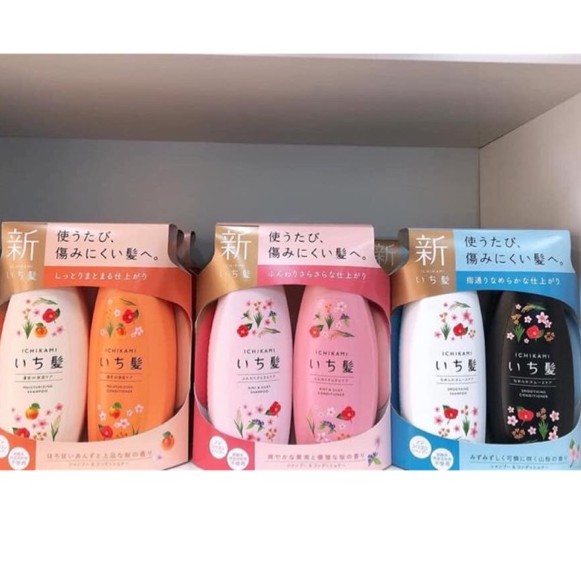 Bộ Dầu Gội Thảo Dược Ichikami Nội Địa Nhật