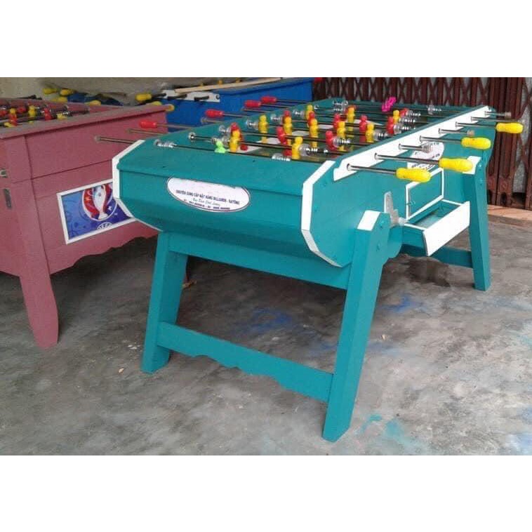 Bàn Bi Lắc Bóng Đá Cỡ Lớn 1,4m X-Red Y-Red Y-Blue Chuẩn Thi Đấu, Banh Bàn Foosball 1m4 Gia Đình Văn Phòng Hanana