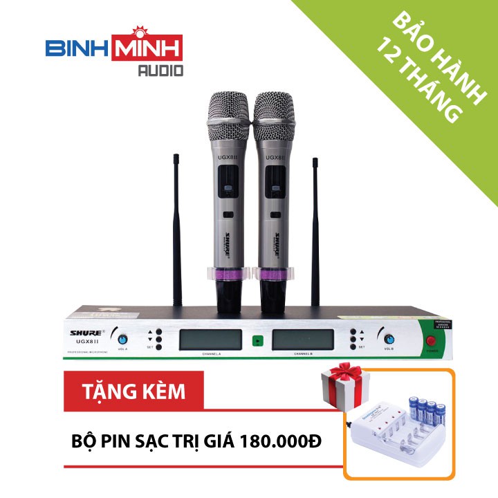 Micro không dây Shure UGX8 II