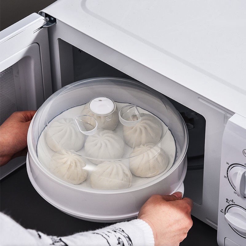 Nồi hấp thực phẩm bằng nhựa trong lò vi sóng