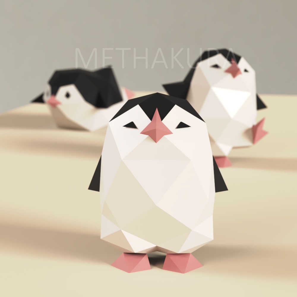 Mô hình giấy Cánh cụt
