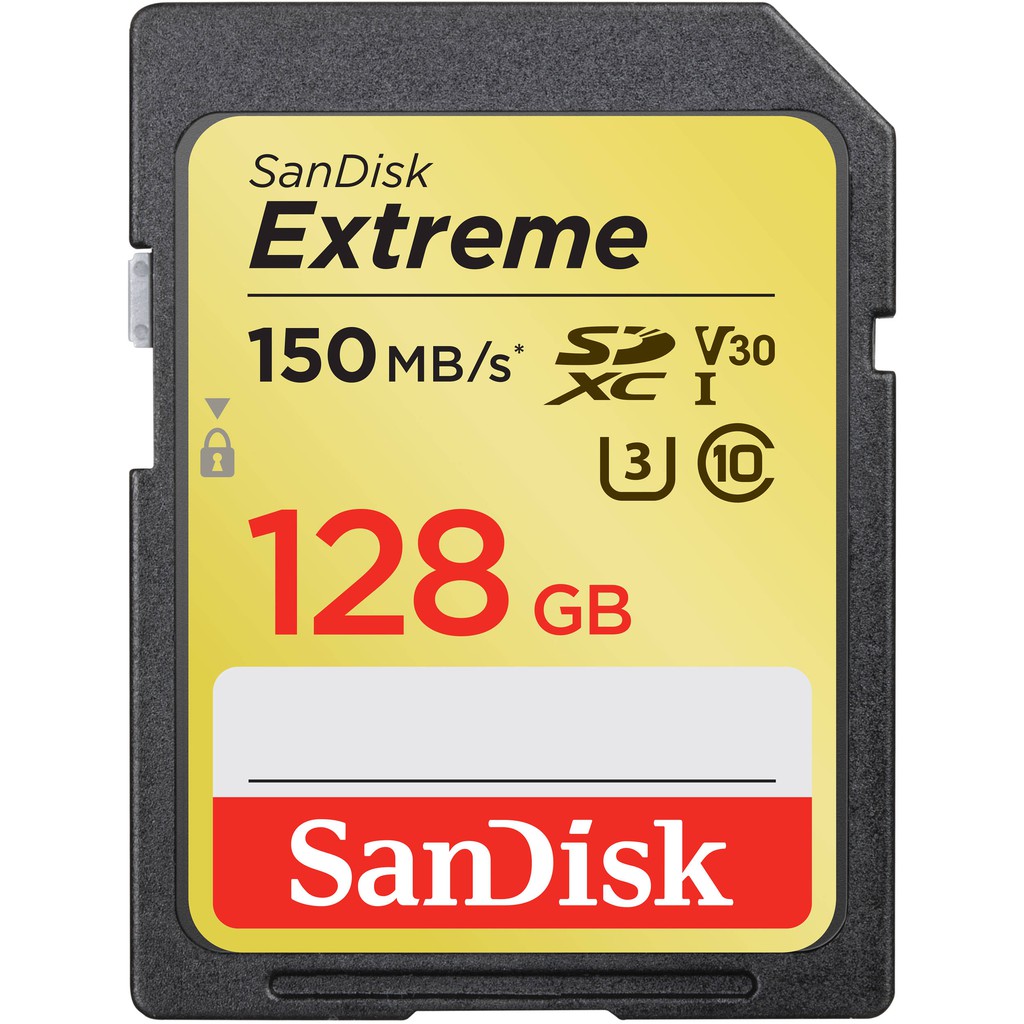 Thẻ nhớ SDXC SanDisk Extreme 150MB/s 128GB | BigBuy360 - bigbuy360.vn