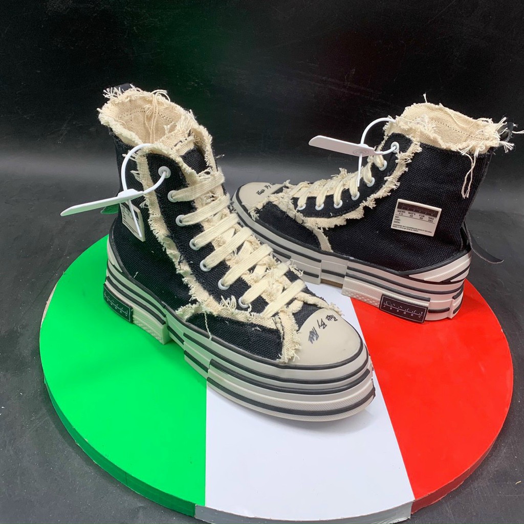 Giày sneaker xvessell cao cổ rách