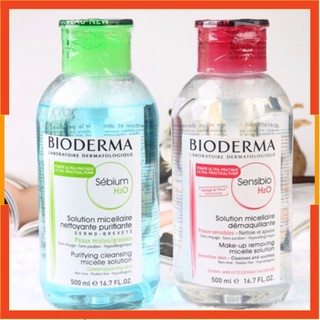 Nước Tẩy Trang Bioderma Pháp H2O 500ml chuyengialamdep