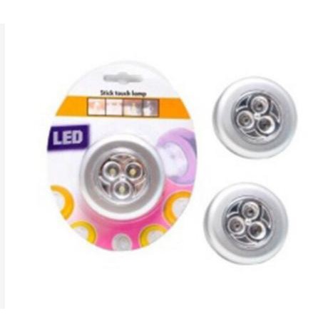 [NEW NEW] Đèn LED chạm cảm ứng - dán tường, tủ quần áo, đầu gường, tủ bếp, trần nhà ... chạy Pin AAA