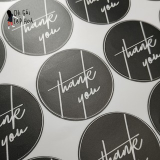 Sticker Thank You ( 20 miếng_4x4cm )