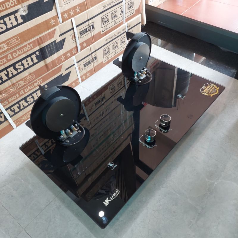 Bếp gas âm LẬT AKURA siêu tiện lợi có cảm biến ngắt gas 《 có video 》lấy 5 sao