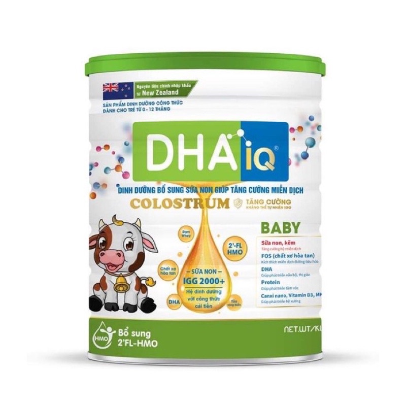 Sữa DHA IQ Baby 900g date mới