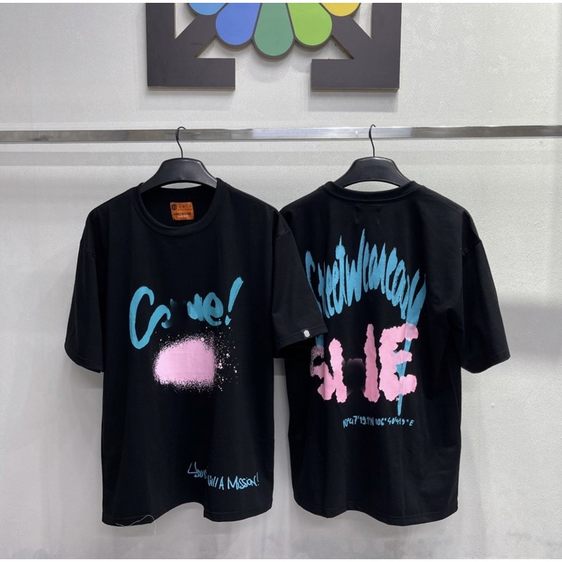 Áo thun SWE SPRAY nam nữ Chất cotton full tag | BigBuy360 - bigbuy360.vn