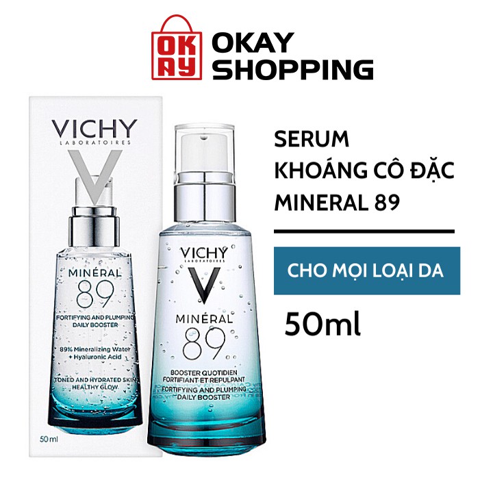 Dưỡng chất núi lửa cô đặc phục hồi và bảo vệ da Vichy Mineral 89 50ml | WebRaoVat - webraovat.net.vn