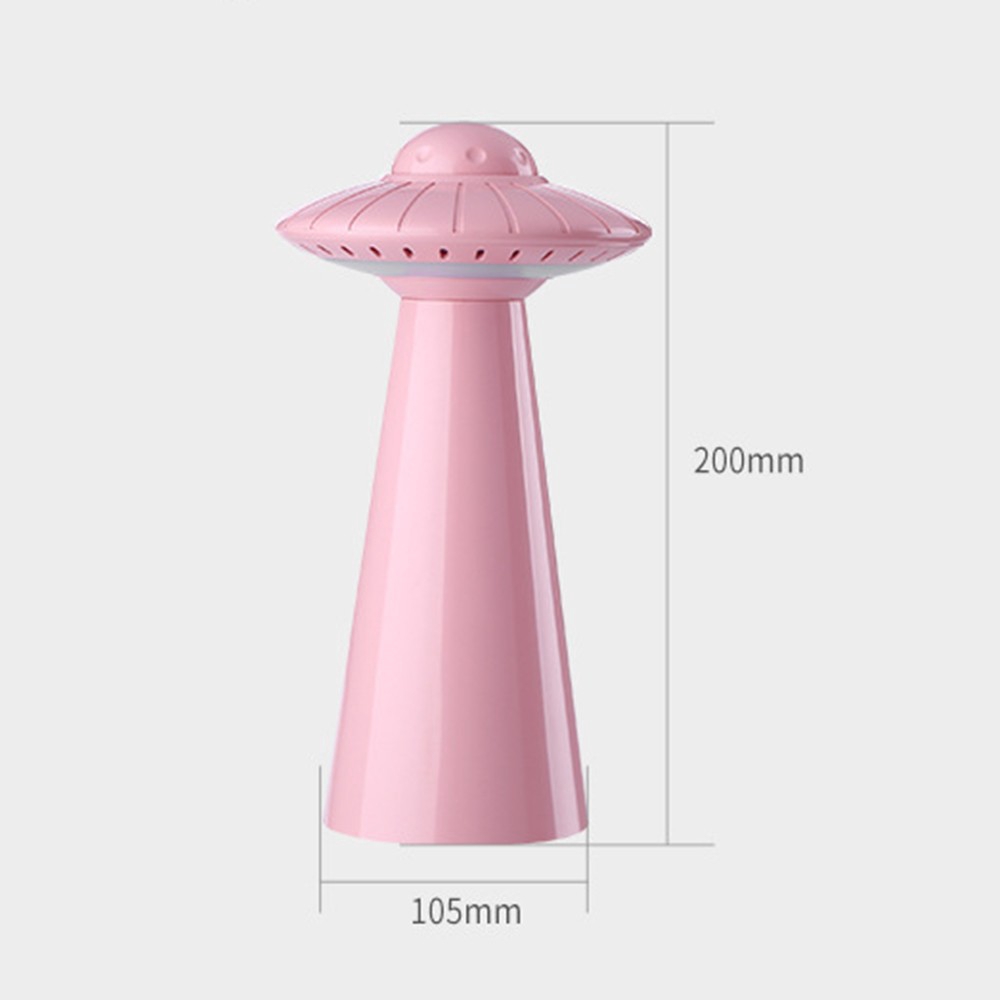 Đèn Led Để Bàn Bảo Vệ Mắt Hình Đĩa Bay Ufo Sạc Usb Trang Trí Phòng Ngủ / Quán Bar