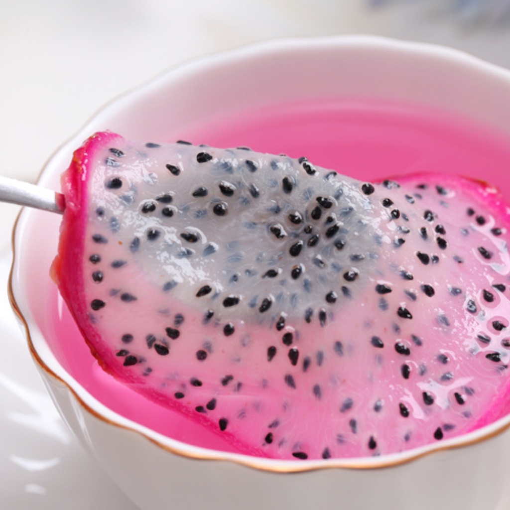 Thanh long thái lát sấy lạnh Robimart gói 100gr - Hàng loại 1 lát đẹp