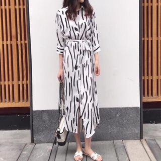 Đầm sơ mi dài [kèm hình chụp thật]