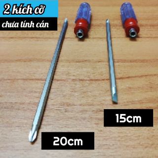Tua vít cán trong 2 đầu có nam châm