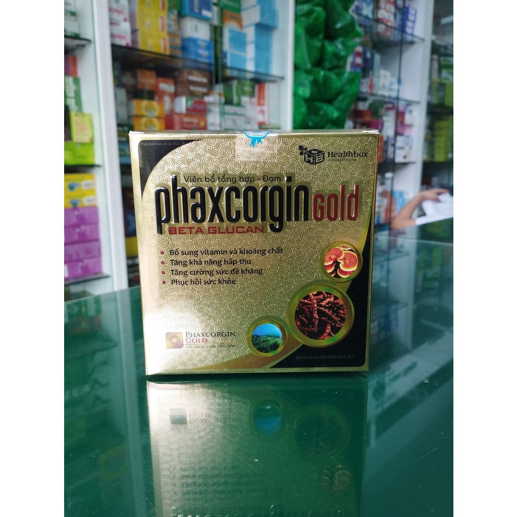 {Đạm tổng hợp} Phaxcorgin Gold - Hỗ trợ tăng sức đề kháng bồi bở cơ cơ thể giảm suy nhược mệt mỏi, phục hồi sức khoẻ
