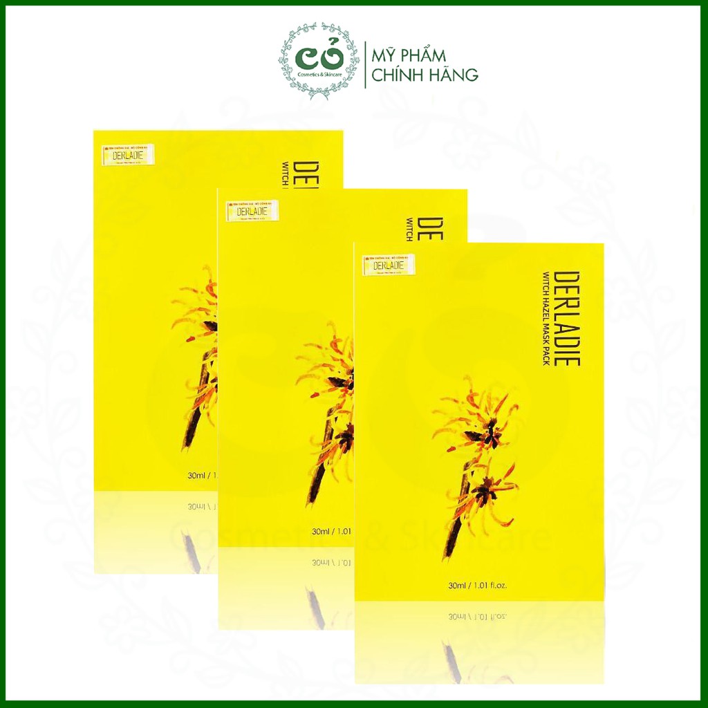 Mặt Nạ Giảm Mụn Derladie Witch Hazel Mask Pack | BigBuy360 - bigbuy360.vn