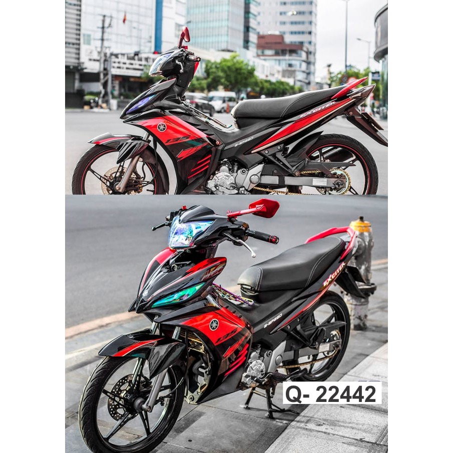 tem rời ex 135 đỏ đen