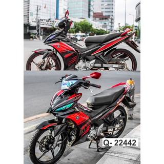 Tem rời ex 135 đỏ đen